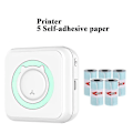 Pikkukuva 5 / 5: Mini-taskutulostin, Bluetooth-langaton kannettava mobiilitulostin style1