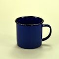 Miniatyrbild 1 av 6: Muggar Koppar Emaljerad kopp BLÅ Blue