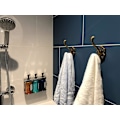 Miniatyrbild 5 av 5: Set med 2 väggkrokar i antik mässing