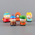 Pikkukuva 1 / 5: South Park -hahmosetti, 5 kpl, pöytäminihahmoja, auton koristeet, keskimääräinen koko 2,4\"