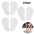 Miniatyrbillede 4 af 5: Tykke Fodsåler Plantar Fasciitis Bågstøtte Indlægssåler 5 Par Transparente