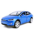 Miniatyrbillede 1 af 5: Tesla Model X 90D SUV 1:32 modelbil Auto Diecast legetøj