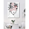 Miniatyrbild 1 av 4: Diamantmålning / DIY 5D Diamantmålning - 30x40cm - Kvinna 128
