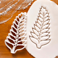 Miniatyrbilde 8 av 10: 4 stk Cookie Embosser Mold Biscuit Mold Agave Ivy