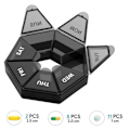 Miniatyrbilde 9 av 9: Smart medisindosett (ukeboks) Orange