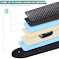 Pikkukuva 4 / 5: 2-pack Faraday-kotelo auton avaimille, Varkaudenesto Faraday-kotelo autolle