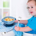 Miniatyrbild 2 av 5: 6-delars set rostfria gafflar Baby för självmating, barn