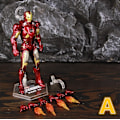 Pikkukuva 1 / 4: Zd Toys Marvel Iron Man Mk1 Mk2 Mk3 Mk4 Mk5 Mk6 Mk7 Mk42 Mk43 7\" Elokuva Actionfigur Iron-man Mark 1 2 3 4 5 6 7 42 43 Legends C MK7 A - Loose