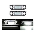Pikkukuva 4 / 4: 1 pari LED-rekisterikilven valoja Volvo C70 S40 S60 S80 V50 V60 V70 Xc60 Xc70 Xc90 - WELLNGS
