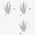 Miniatyrbilde 7 av 11: 12 par myke bomullshansker, elastiske smykker whiteB XL12pcs