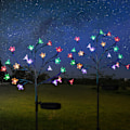 Pikkukuva 3 / 5: Aurinkokukka valot, 20 LED kirsikankukka valot monivärinen Gar