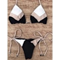 Miniatyrbillede 4 af 7: 2023 Sexy Bikini Multifarvet Badedragt Dame Badetøj Push Up Ribbet Bikini Sæt Brasiliansk Badedragt Strandtøj Badetøj Biquini lv zong bai S lv zong bai