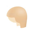 Miniatyrbillede 1 af 9: 1 stk Bald Cap til Makeup STOR STOR Large Large Large