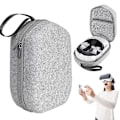 Miniatyrbillede 1 af 5: Hårdt etui kompatibelt med Meta/Oculus Quest 2 Basic/Elite-version, stort cover Stora