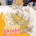 Miniatyrbilde 2 av 9: Akryl Fugl Sitronpresse Ergonomisk Sitronsaft Fruktpresser med Hellpip 5pcs