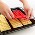 Miniatyrbilde 3 av 5: Vaffelform i ovnen / Bakeform i silikon - Lag vafler i