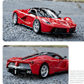 Miniatyrbillede 2 af 4: 1:36 Ferrari Sportsvogn Model Legering Modelbil Legetøjsbil yellow