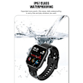 Miniatyrbillede 3 af 6: Fitness smart ur rød armbånd Red