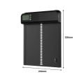 Miniatyrbild 5 av 5: Automatisk hönshusdörr med timer Aluminiumlegering IP45 Vattentät LED-display Batteridriven Automatisk kycklingdörröppnare för gård
