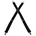 Miniatyrbillede 2 af 4: Herre seler med stærke metalclips - Kraftige seler til mænd - 50 mm 2 tommer brede - One size fits all