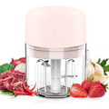 Miniatyrbild 1 av 4: Mini elektrisk hackare, 250 ml mini mixer kött hackare, elektrisk