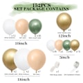 Miniatyrbild 2 av 5: Set Konfettiballong 152st 152pcs