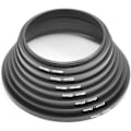Pikkukuva 3 / 7: Step-UP-rengassarja, objektiivi-sovitin: 49 mm 52 mm 55 mm 58 mm 62 mm 67 mm 72 mm 77 mm 82 mm E