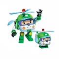 Pikkukuva 1 / 5: 6 kpl/setti 2023 Korea Speelgoed Polis Robocars Transformatie Robot Poli Roy Amber Anime Metall Actionfigur Tecknad Leksaksbil Barn 1
