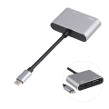 Pikkukuva 3 / 5: USB 3.1 Type-C - VGA-monitoimikortti USB-C - HDMI 4K UHD