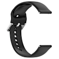 Miniatyrbillede 1 af 11: Komfortabel og holdbar silikonebånd til watch Blødt og fleksibelt armbånd Let at installere til Xplora X6 play Sort Black S