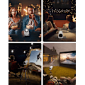 Pikkukuva 6 / 6: Projektor 4K Android 11 Dual Wifi6 200 Bt5.0 1080p 1280*720p Valkoinen