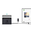 Miniatyrbild 4 av 5: Original Nintendo Switch TV-docka, Bärbar Nintendo Switch TV-docka (Endast Switch TV-docka)