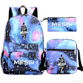Pikkukuva 2 / 5: Fotboll Messi reppu 3 osaa multi
