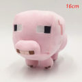 Pikkukuva 1 / 5: Minecraft pehmolelut pehmeä pehmo täytetty nukke Pig-16cm