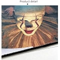 Miniatyrbilde 2 av 5: Clown Fälla Illusion Dörrmatta Halloween Matta, 3D Geometrisk