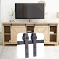 Miniatyrbilde 1 av 5: Mini Hardware Kit Skyvedør Hardware Kit for TV-skap