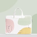 Miniatyrbillede 4 af 5: Laptop Sleeve i PU-læder til bærbare computere, håndtaske til kvinder, 12 tommer, 13,3 tommer, 14 tommer og 15,6 tommer
