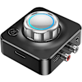 Miniatyrbillede 1 af 5: Bluetooth 5.0-modtager, trådløs billadapter til lyd med Aptx-ll lav latens 3d-surround, 3,5 mm og Rca
