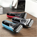 Miniatyrbilde 4 av 5: Series 3 Elektrisk barbermaskin og presisjonstrimmer, 1-pakning, vurdert som Great Value 3040s