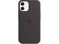 Silikoninen iPhone 12 Mini -kuori MagSafella - Suojaava iskunkestävä kuori-FA- Black