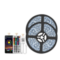 Miniatyrbillede 1 af 10: 20M - 44-tasters Bluetooth LED-stribe - APP-styring MultiC multicolor 20m smd5050 bluetooth led strip 18LE
