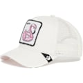 Miniatyrbilde 2 av 2: Svart Panther Mesh Cap for voksne, sommerbaseballcaps, Trucker Cap W-WELLNGS Flamingo Flamingo