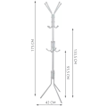 Miniatyrbilde 2 av 9: Klesstativ / Kleshengere - 170cm white 1650