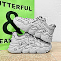 Miniatyrbillede 5 af 5: Herrsneakers Andas løbesko Mode Sportsko 3Azl119 Grå Gray 40