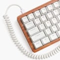 Miniatyrbild 3 av 5: USB C Spiralkabel Tråd Mekanisk Tangentbord USB-kabel Typ C USB