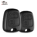 Miniatyrbilde 1 av 5: Dandkey erstatningsdeksel for Toyota AYGO for Peugeot 107 207 307 for Citroen C1 C4 nøkkel automatisk fjernkontroll bilnøkkelskall uten blad