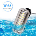Miniatyrbillede 5 af 5: 2x 27LED blå undervands ponton marine/båd agterspejl L