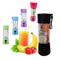 Miniatyrbillede 4 af 4: Bærbar USB Blender med 6 Blade 380ml - Flere Farver green 562