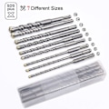 Miniatyrbild 4 av 4: Betongborr, 9PCS (5mm~16x160mm) Kakelborr, SDS-Plu