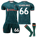 Miniatyrbild 1 av 2: 22-23 Liverpool 2 Borta Grön nr 11 Salah Tröja 66 Arnold 4 Van Dijk Fotbollssats nr 66 ALEXANDER-ARNOLD - Perfekt NO.66 ALEXANDER-ARNOLD NO.66 ALEXANDER-ARNOLD M